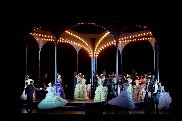 Un ballo in maschera, Giuseppe Verdi, Adele Thomas. Foto: Herwig Prammer