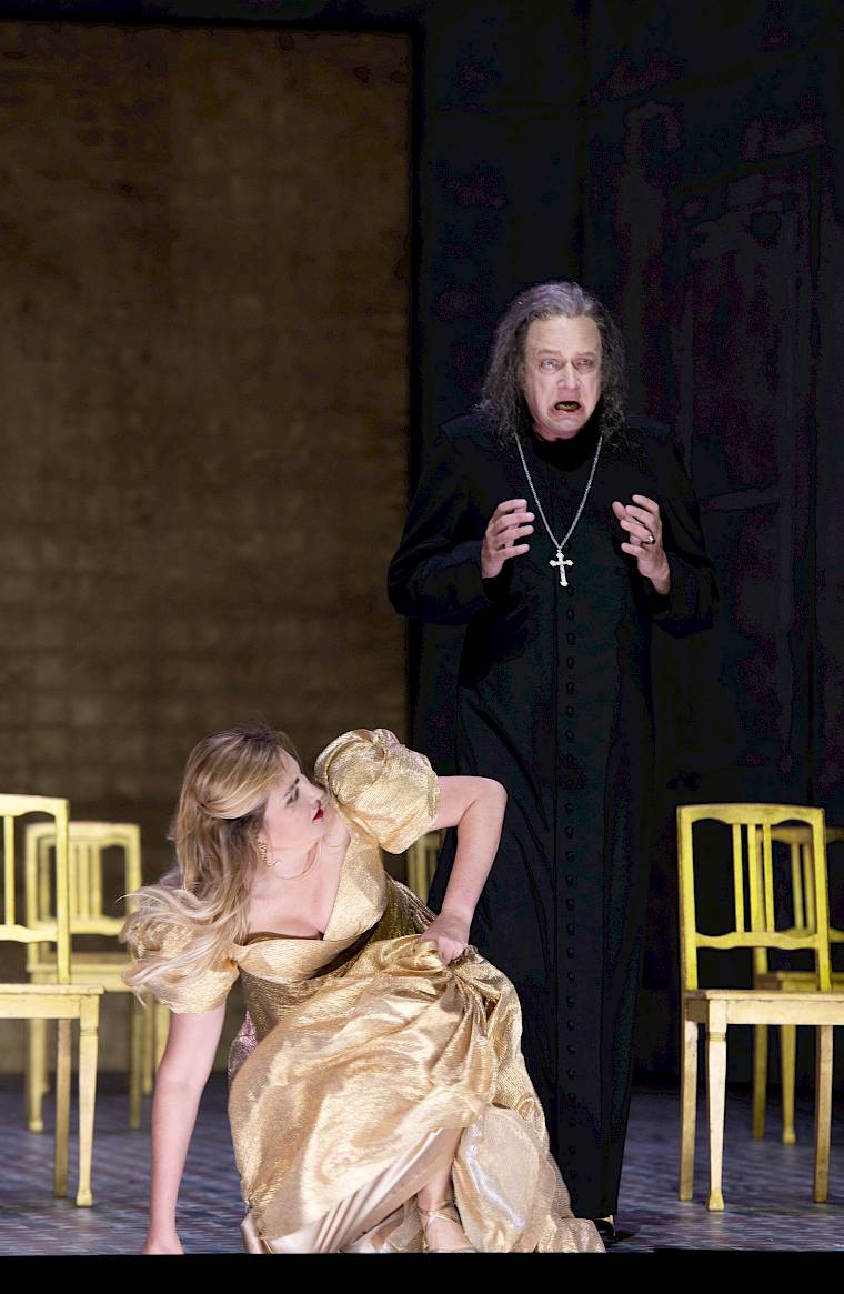 Boris Godunow, Modest Mussorgski, Barrie Kosky. Foto: Monika Rittershaus